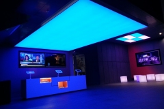 svjetleći stretch  stropovi s RGB LED rasvjetom